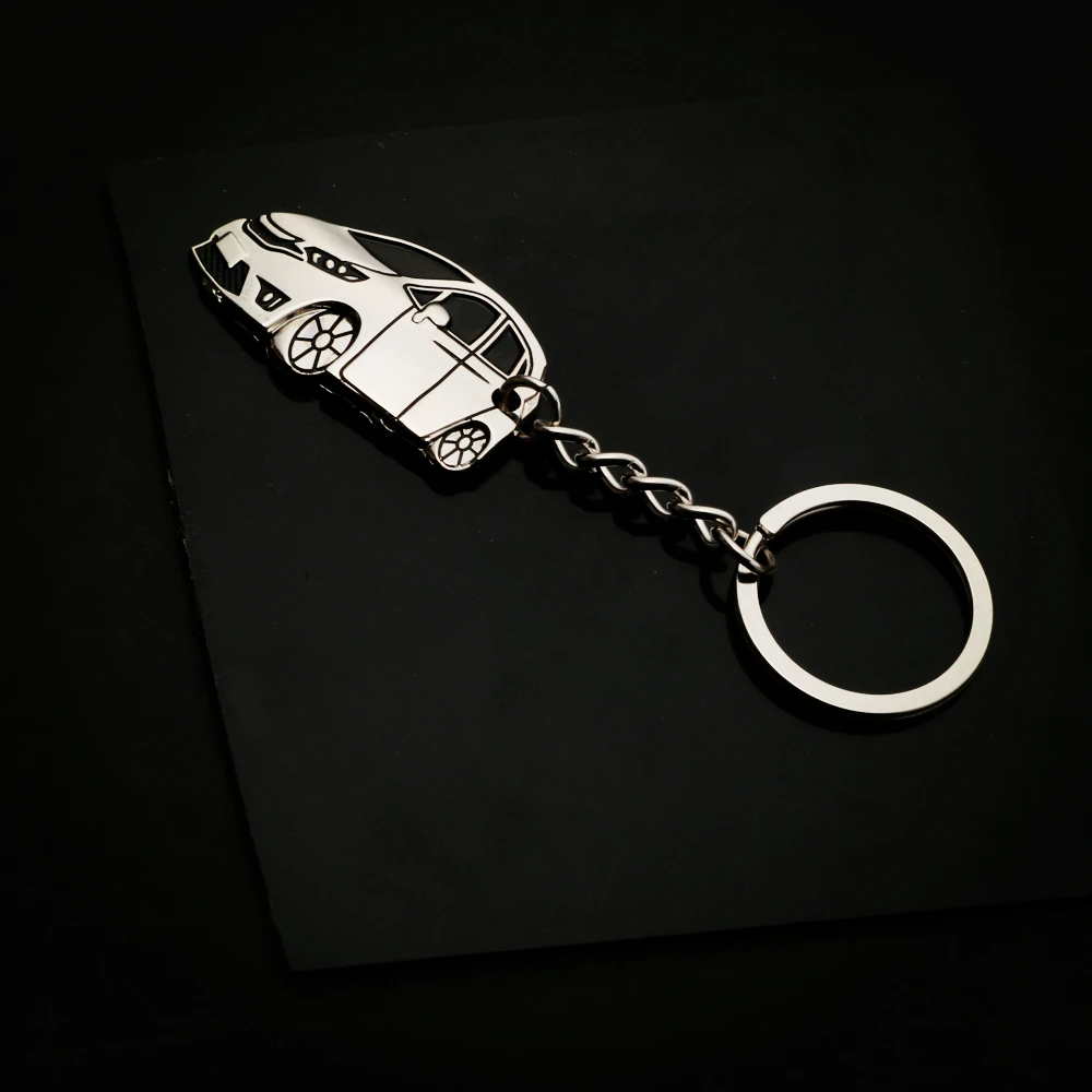 Naujas 3D Projektavimo Cinko-Aliuminio Lydinio Keychain Raktų Žiedas paketų prižiūrėtojų raktinę Automobilių Optikos Reikmenys Honda Džiazo Tilptų