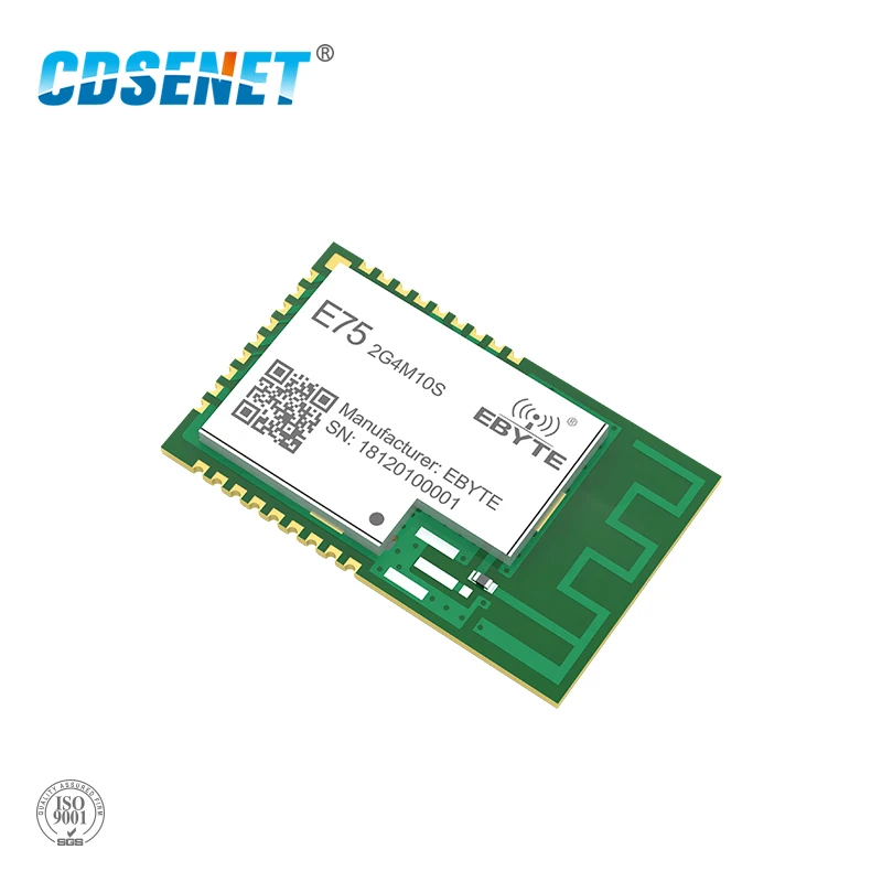 JN5169 Zigbee 2.4 GHz 10 mw Belaidis Siųstuvas-Imtuvas CDSENET E75-2G4M10S SMD 10dBm PCB IPEX 2.4 GHz rf signalų siuntimo ir priėmimo Modulis