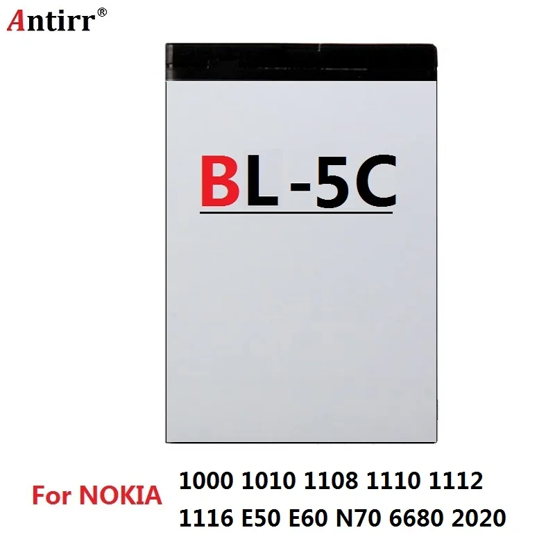 3.7 V 1020mAh baterija BL-5K Li-ion Baterija 