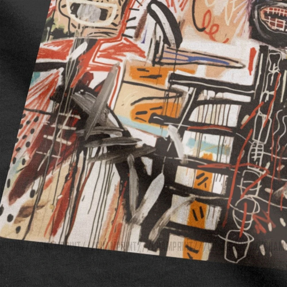 A Vectorised Basquiat T Marškinėliai Vyrams Grynos Medvilnės Vyrų Marškinėliai Apvalios Kaklo Jean Michel Basquiat Tee Marškinėliai Trumpomis Rankovėmis Drabužius Naujas