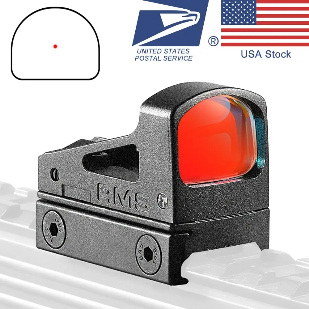 Glock Pistoletas Taktinis RMS Atspindys 1911 Micro Red Dot Akyse Pistoletas Junginys Žvilgsnio Mikro Dot Atspindys Holograma