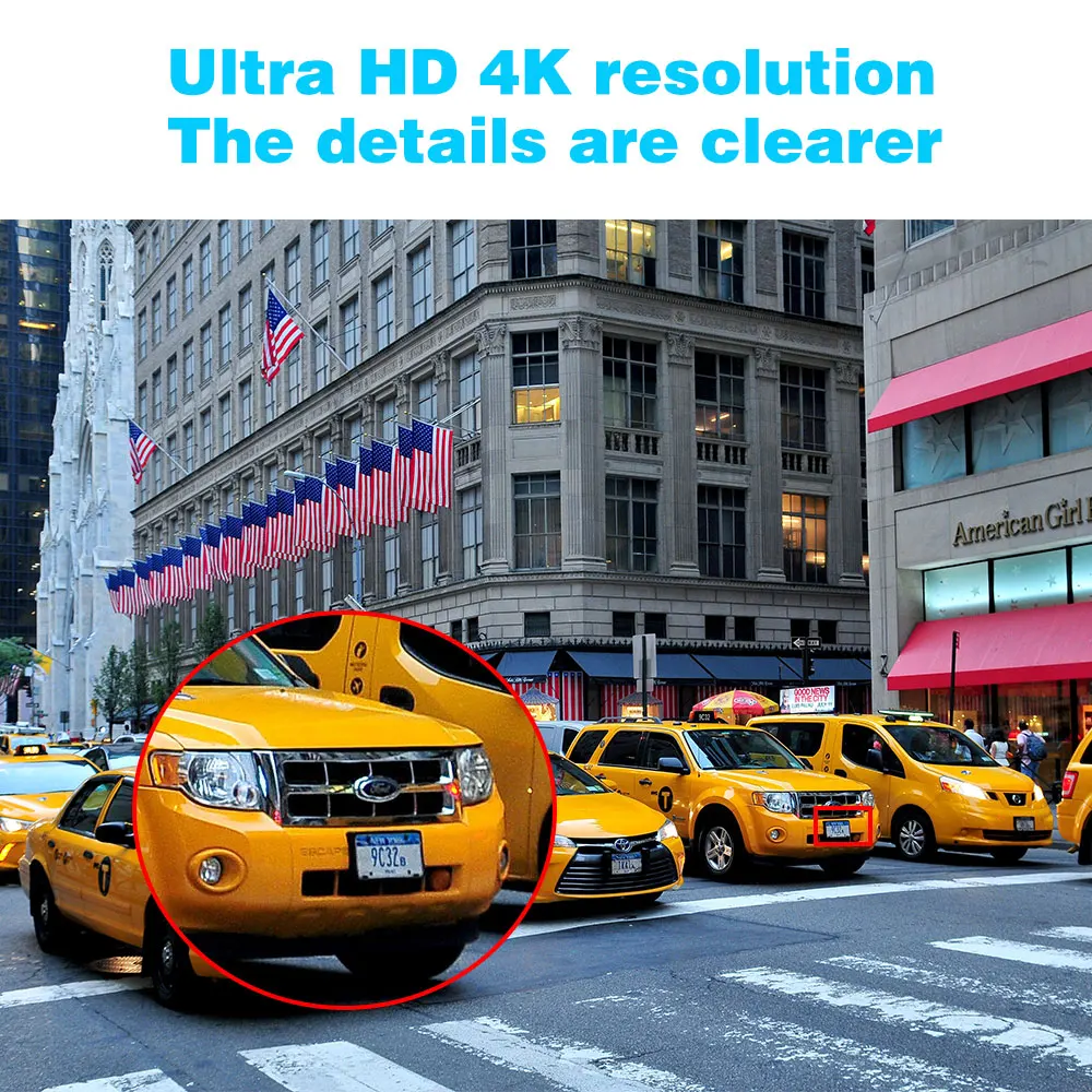 H. 265 8 Kanalų NVR 4K Network Video Recorder 8CH CCTV Vaizdo Stebėjimo Diktofono, IP Kameros 4K 9CH NVR 5MP ONVIF XMEYE HDD