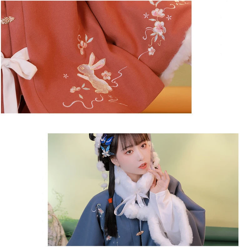 XinHuaEase Hanfu Moterų Žiemos Senovės Kinų Tradicinių Drabužių Pasakų Princesė Cosplay Kostiumų Retro Ming Dinastijos Elegantiškas