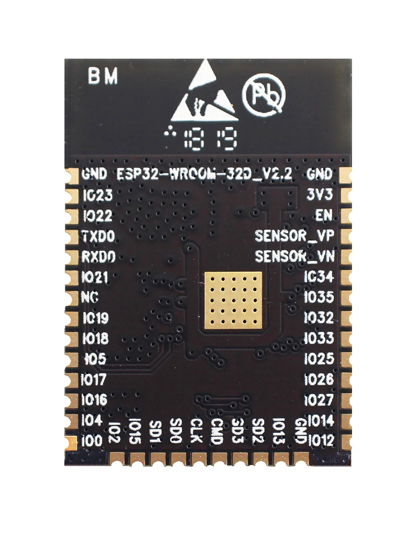 NAUJAS ESP32-WROOM-32D 4MB 8MB 16 MB Flash Atmintis Wi-Fi+BT+WS ESP32 Modulis Espressif Originalas geriau RF veiklos