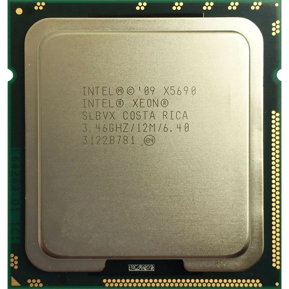 Originalus CPU Intel Xeon X5650 X5660 X5670 X5675 X5680 X5690 LGA1366 CPU Procesorius
