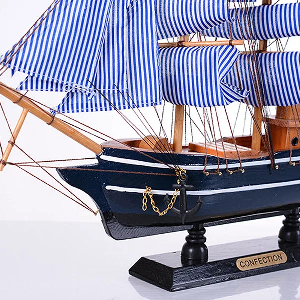 Rankų Darbo Viduržemio Jūros Regiono Medienos Burlaivis Stiliaus Namų Puošybai Raižyti Jūrmylių Medinis Burlaivis Modelis Suvenyrai Gimtadienio Dovana Žaislas