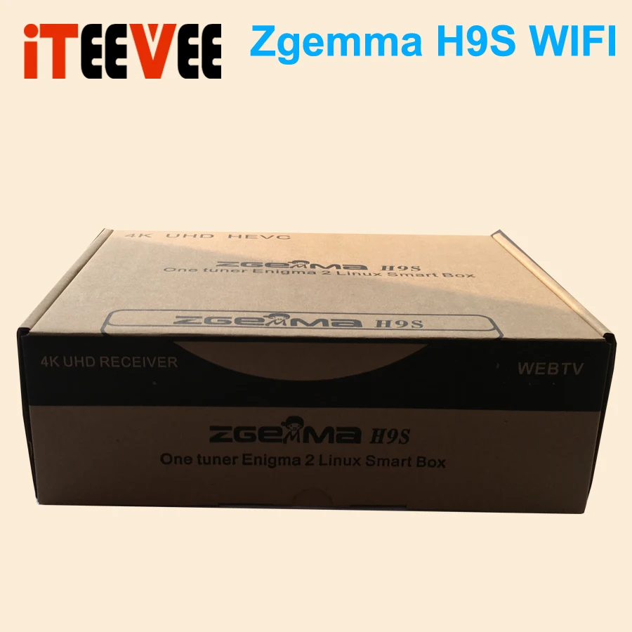 ZGEMMA H9S bluit į 300M WIFI DVB-S2X 4K UHD Palydovinis Imtuvas su CI T2-MI už Ukrain rusijos Palydovų