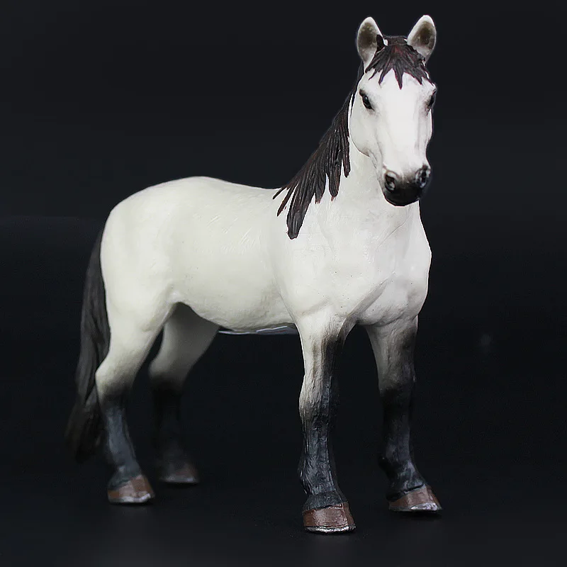 Laukinių Gyvūnų Modelio, Tennessee Walking Horse Želdinių Arklių Žaislas, Nustatytas Veiksmų Skaičiai Vaikų Švietimo Dovanos Ornamentu