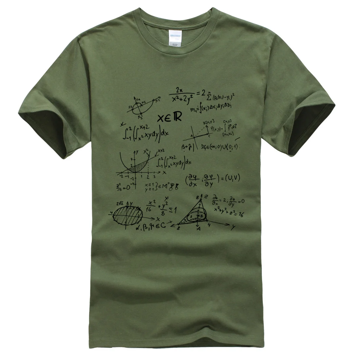 T-shirt 2019 m. vasarą Matematinė Formulė, vyriški marškinėliai Big Bang Teorija marškinėliai vyrams sportwear prekės-drabužiai, viršuje tees medvilnės