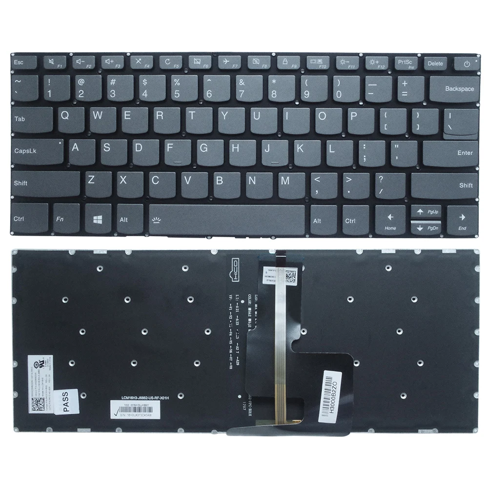 Naujas Nešiojamas, anglų Išdėstymo Klaviatūra Lenovo Ideapad 330s-14 IKB AST K43C-80 E43-80 330-14 ARR IGM IKB V130-14IKB 120S-14IAP