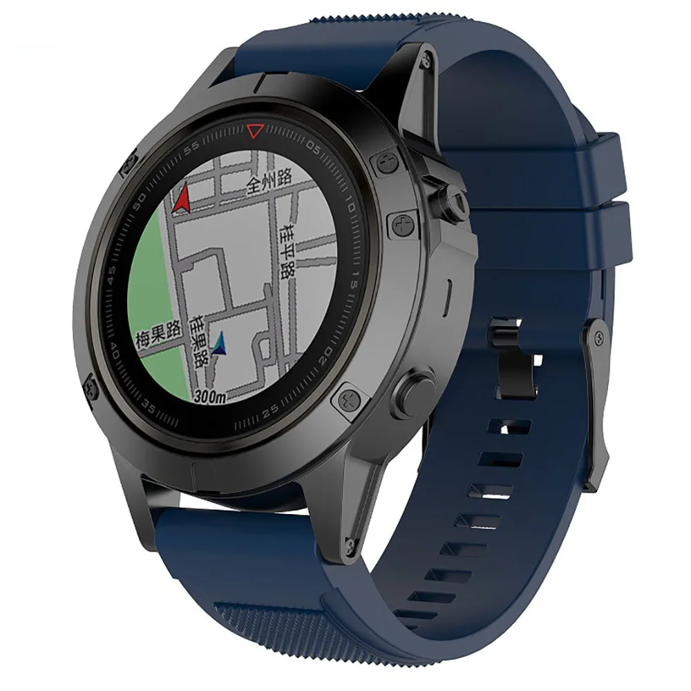26mm Silikono Juosta, Diržu, Garmin Fenix 6X GPS Smart Žiūrėti Greito Atleidimo Watchband Garmin Fenix6X PRO/6X Safyras GPS Diržas