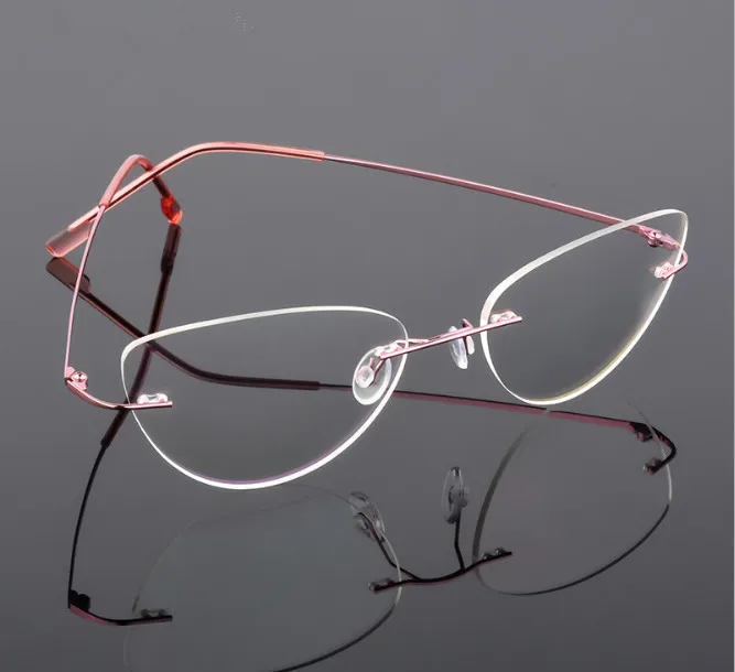 Moterys Katės Akis Taškus Titano Akiniai trumparegystė recepto akiniai, Optiniai Akiniai, Akiniai trumparegiškas, akiniai, sulankstomas