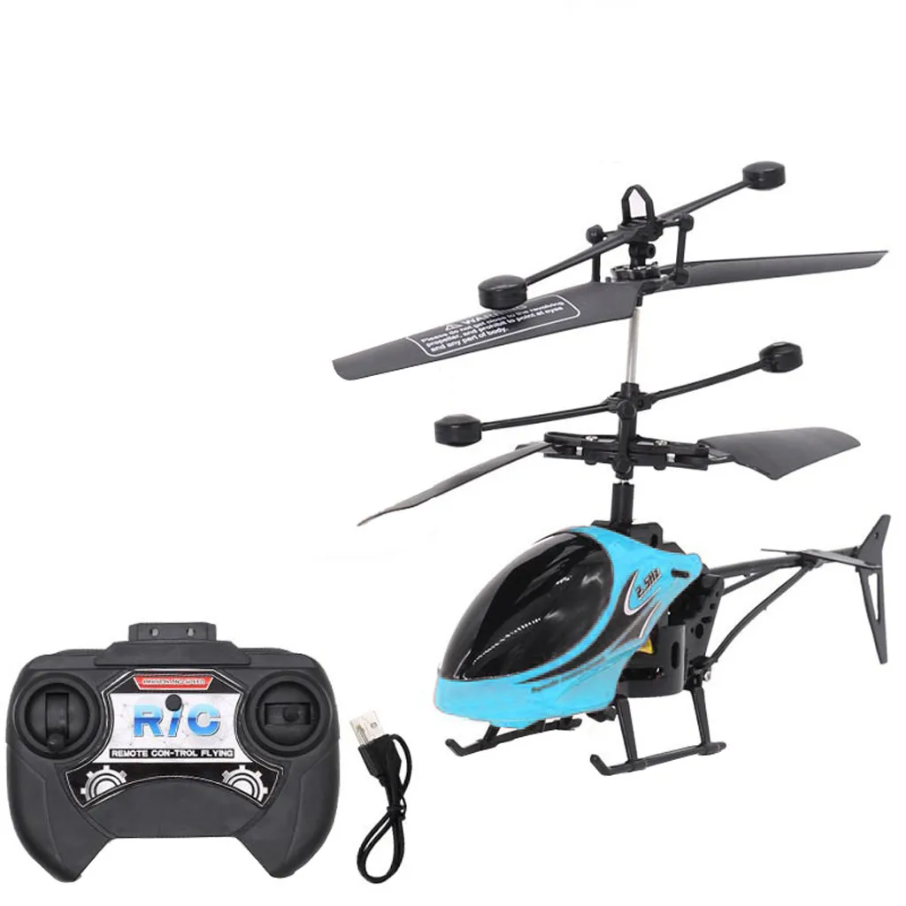 HINST NAUJAS mini drone dron Quadcopter RC 2CH Plaukioja Mini RC Infraed Indukcijos Sraigtasparnis, Mirksėti Žaislai 2019