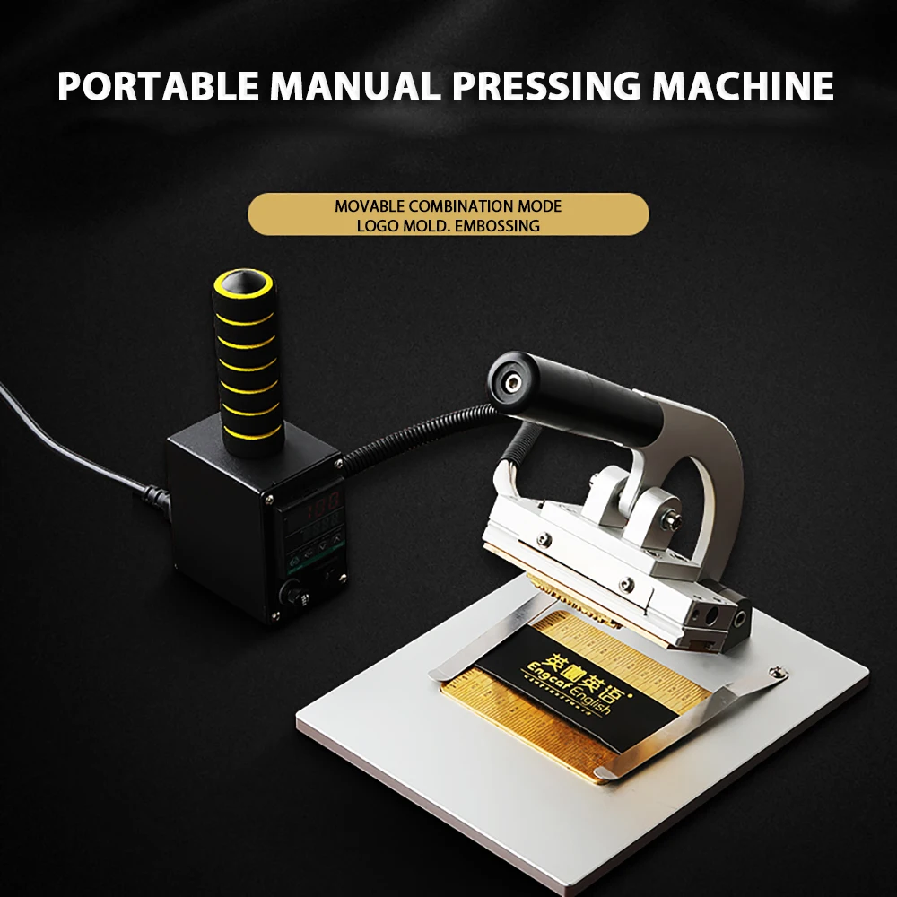 WTONG lentelės viršuje PU odos, popieriaus karšto folija štampavimo mašina 