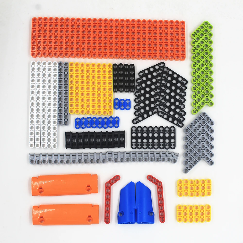 Naujas 153pcs modelio blokai žaislas berniukas dalys, biuro įranga statybinės plytos vaikų žaislai studless sijų frams suderinamas su Lego