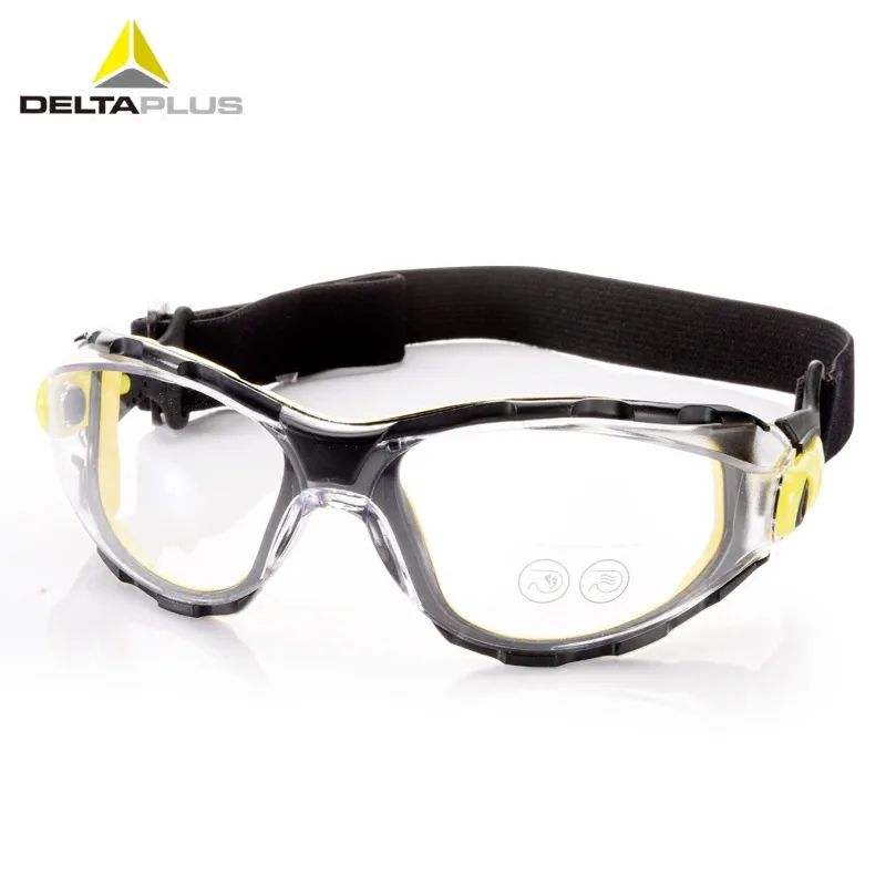 Deltaplus apsauginiai akiniai reguliuojamas dirželis atspari vėjui, dulkėms, apsauga, akiniai, splash-įrodymas, jojimo, darbo akiniai