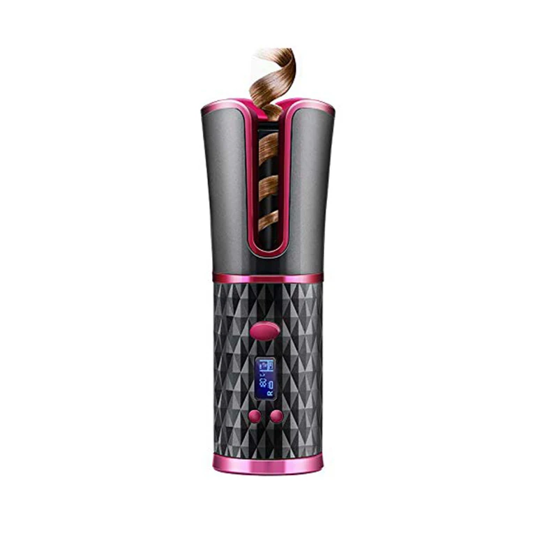 Belaidžiu Garbanoti Geležies automatinė Hair Curler LED Ekranas, Smart Temperatūros Kontrolės USB Įkrovimo Oro Curler už Garbanos Lygintuvai