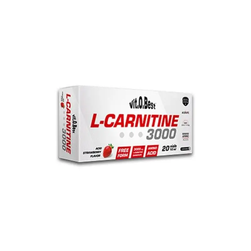 L-Carnitina 3000 - 20 viales [Vito] Fresa