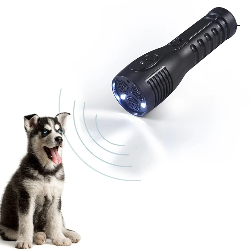 Daugiafunkcis Pet Dog Repeller Stabdžių Loti treniruoklis Treneris LED Ultragarso 3 1. Sustabdyti Žievės Ultragarso Repeller
