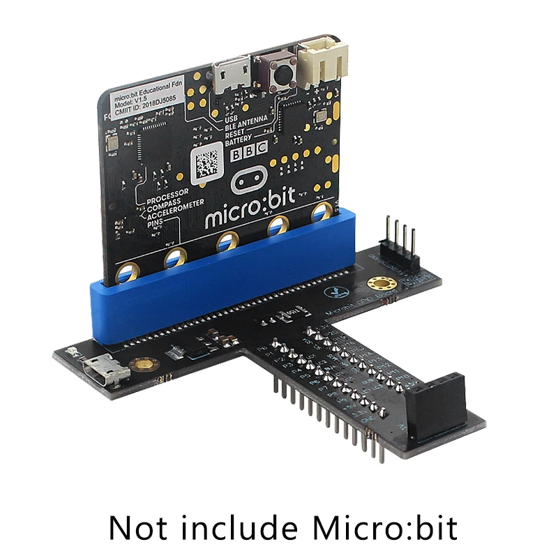 GPIO Valdybos BBC Micro:tiek 3.3 V 5V Išėjimo Micro USB prievadą GPIO Pratęsimo Valdybos mažoms:tiek 