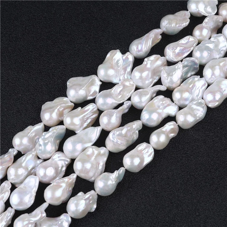APDGG 14-15mm baroko perlas sruogos prarasti perlų karoliukai moterų lady papuošalai 