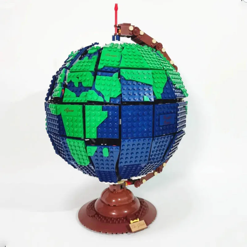 Ekspertų 2420 VNT Mork Žemės Rutulio Modelį Ss Moduliniai Blokai Asamblėjos Plytų Idėjų Kūrėjas Kalėdų Dovanos Vaikams, Žaislai