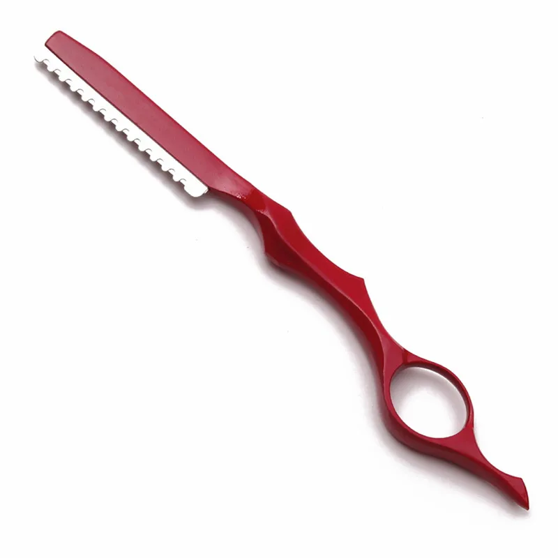 Logotipą profesinės 2 in 1 plaukų pjovimo žirklėmis ar skustuvu, kirpykla makas retinimo žirklės kirpti žirklių, plaukų kirpimo žirklės