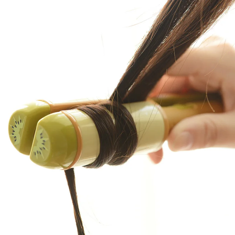 Garbanoti Geležies Plaukų Geležies Mini Hair Curler Aukštos Kokybės Plaukų Tiesinimo Priemonė Keramikinės Plaukų Tiesinimo Nešiojamų Plaukų Styler Dvejoti