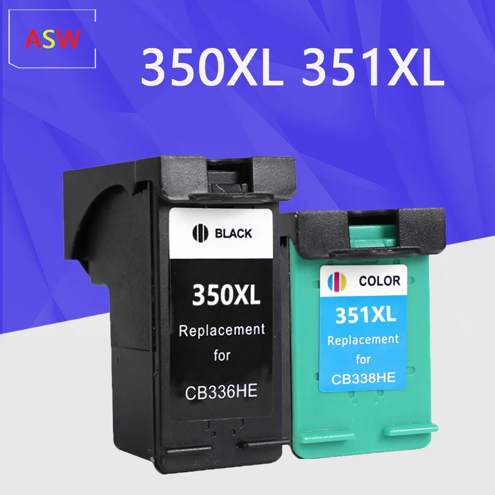 350XL 351XL Rašalo kasetės pakeitimo hp 350 351 hp350 D4200 C4480 C4580 C4380 C4400 C4580 C5280 C5200 C5240 spausdintuvą