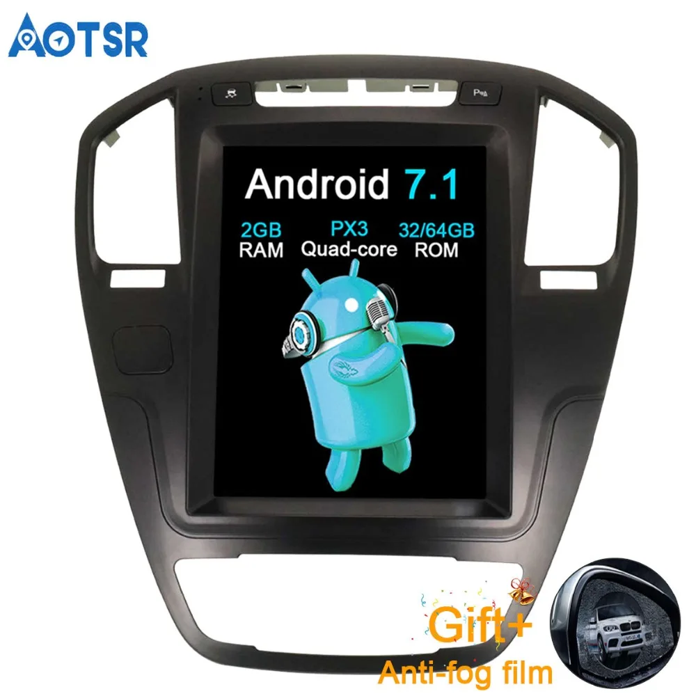 Aotsr Android 7.1 Automobilių GPS Navigacija, automobilių jokių DVD Opel Insignia Vauxhall Holden Stereo Headunit Sat Nav 