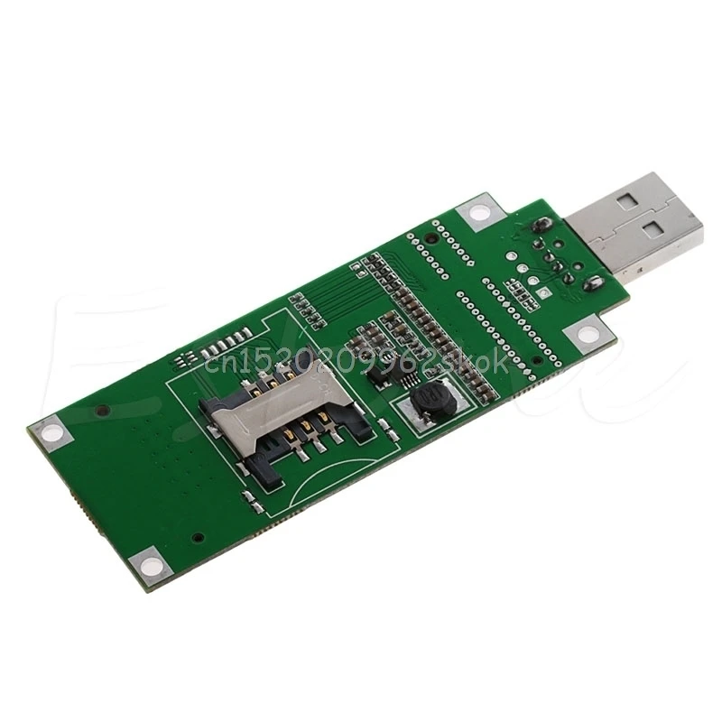 Mini PCI-e Wireless WWAN į USB Adapteris kortelę į SIM Kortelės Lizdą, Modulio testavimas