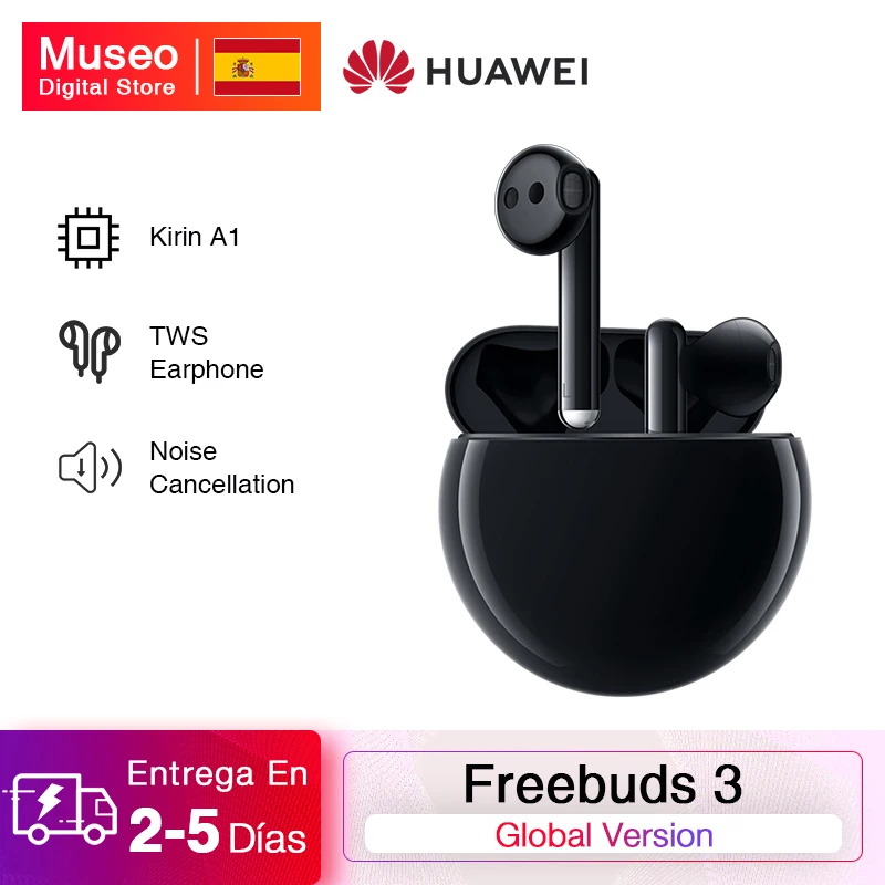 Pasaulinė Versija Huawei Freebuds 3 TWS Belaidės Ausinės Kirin A1 Triukšmo Mažinimo Tiesa, Belaidžių Ausinių Belaidžio Mokestis