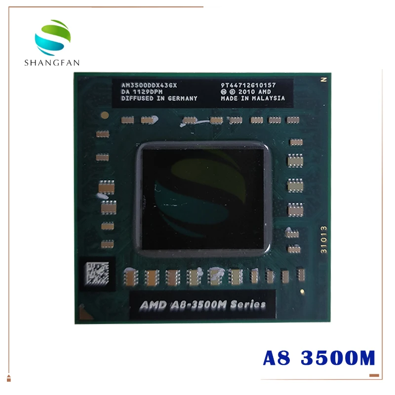 AMD Keturių Branduolių A8-3500M 1,5 Ghz/4M Lizdo FS1 A8 3500M AM3500DDX43GX A8-Series notebook APU Notebook laptop