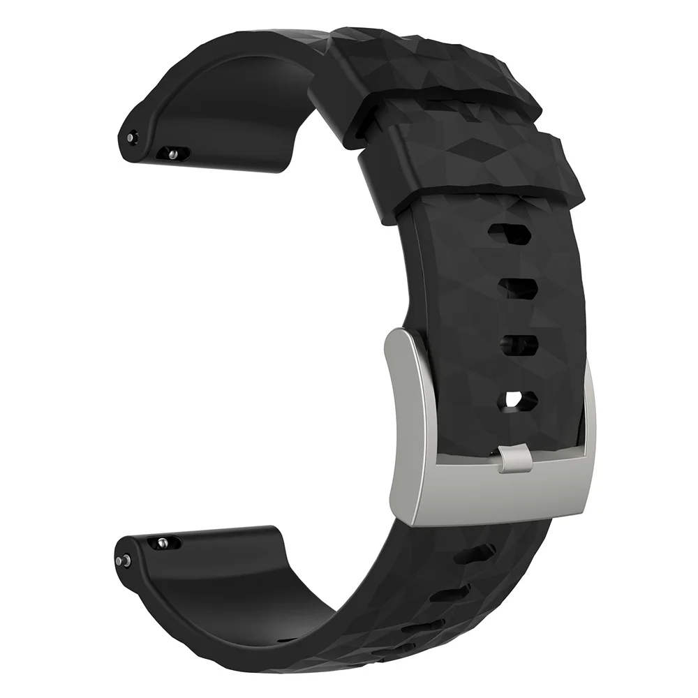 Geros Kokybės Gumos, Silikono Watchband Diržas skirtas Suunto 9/Suunto 9 Baro Vario/Suunto Spartan/Suunto 9 Baro/Suunto Sporto Baro/D5