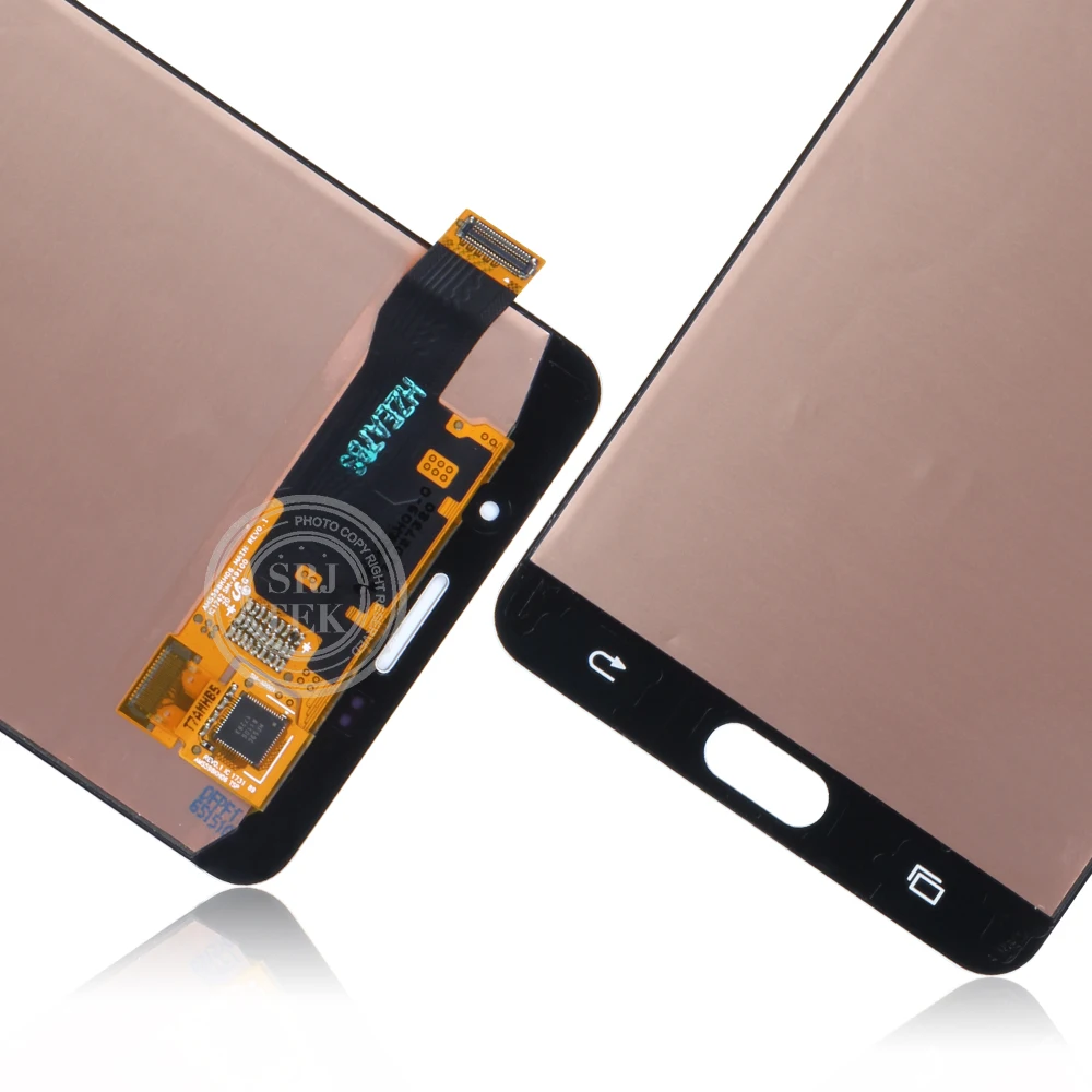 AMOLED/TFT SAMSUNG Galaxy A9 2016 Ekranas Jutiklinis Ekranas skaitmeninis keitiklis skydų Surinkimo Galaxy A9 Pro A910 LCD A9100 Pakeitimo
