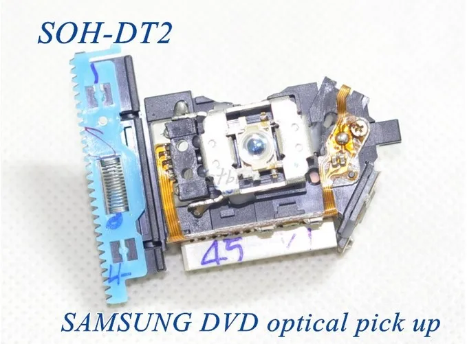 2vnt DVD Lazerio Lęšio Lasereinheit SOHDT2 Optiniai Nuskaitymo Bloko Optique SOH-DT2 DT2 23p lazeriu