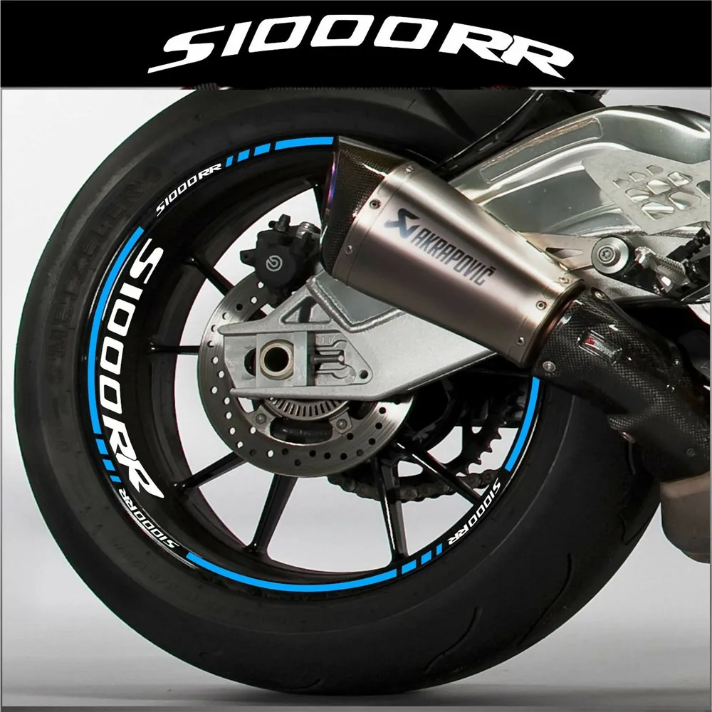 Motociklų lipdukas varantys atspindinti juostelė decal lenktynių filmas BMW S1000RR S 1000RR S1000 RR