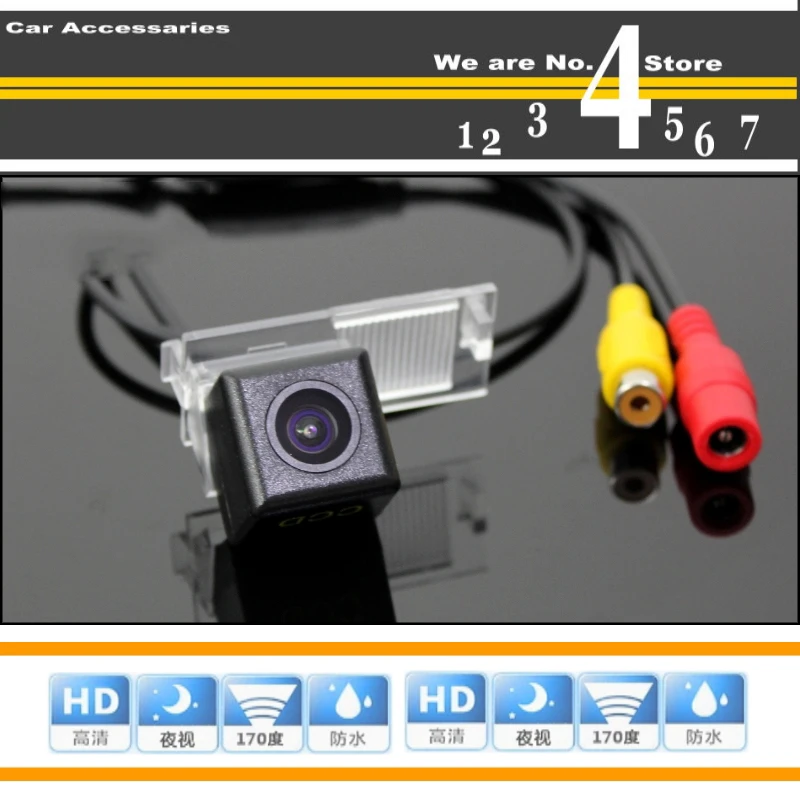 LiisleeCar Kamera Peugeot 3008 Aukštos Kokybės Galinio vaizdo atsarginę Kamerą PAL / NTSC Naudoti | CCD + RCA