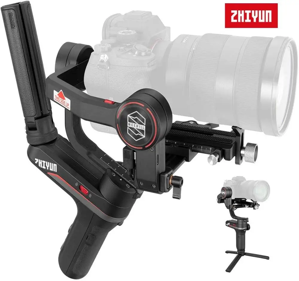 ZHIYUN Weebill S 3-Ašis Vaizdo Perdavimo Stabilizatorius Mirrorless Kamera OLED Ekranas Nešiojamą Gimbal su 24-70mm GM ,Naujų Pr