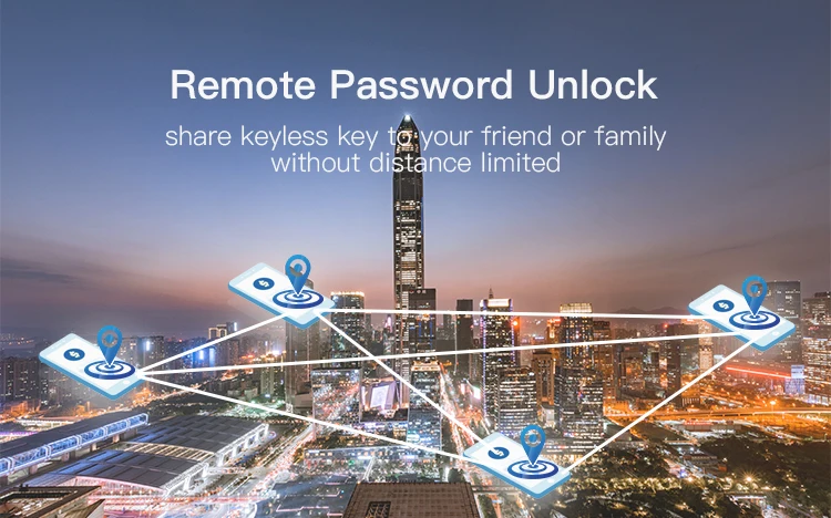 Tuya Biometrinių pirštų Atspaudų Užraktas, Apsaugos Protingas Smart Lock Su WiFi APP Slaptažodį RDA Atrakinti Durų Užraktas Elektroninė Viešbutyje