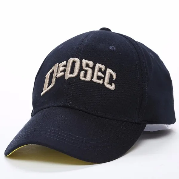 žaidimas Žiūrėti Dogs2 anime skrybėlės Žiūrėti Dogs2 Marcus Holloway skrybėlę DedSec Beisbolo kepuraitę Unisex Dome (Lauko sunhat cosplay priedai