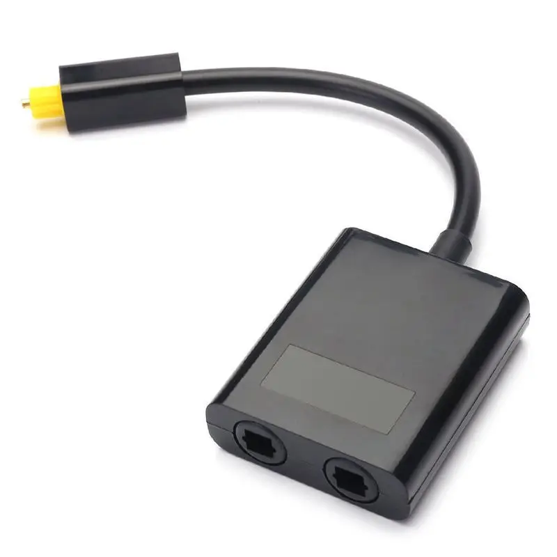 Dual Port Skaitmeninio Optinio Pluošto Audio Splitter Cable Adapter 1 Iš 2