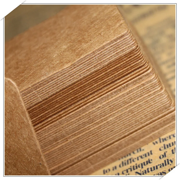 500pcs , 3 * 5 cm Tuščią rudos spalvos kraft pakabinti tegus šukutės viršuje retro amatų popieriaus sūpynės žymas, drabužių