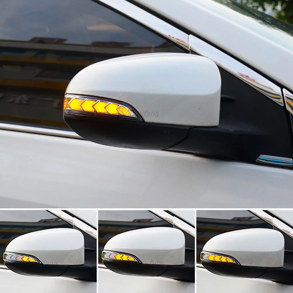 LED Posūkio Signalo Lemputė Teka Dinaminis Indikatorių Toyota Vios Altis Yaris Corolla Camry Venza Avalon Auris Scion mp Prius C