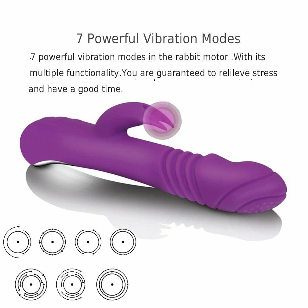 G Spot Triušis Dildo Vibratorius Orgazmas Suaugusiųjų Žaislai USB Įkrovimo Galingas šildymo Sekso Žaislas Moterims Vandeniui suaugusiųjų Sekso produktas