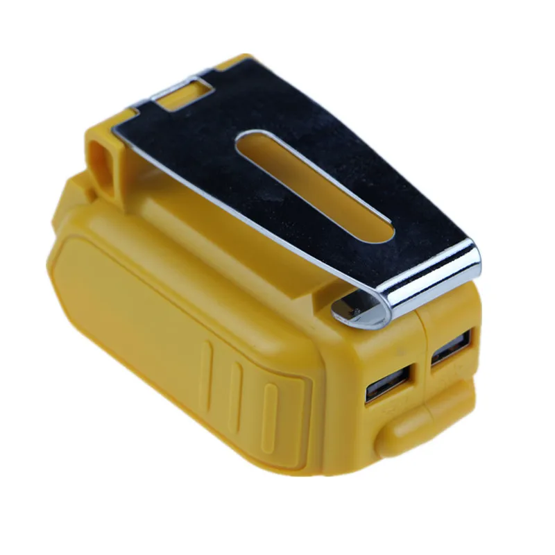Naujausias USB Konverteris DEWALT 18V 20V Li-ion Baterija gali kaip ventiliatorius, Maitinimo šaltinis ,paprastas ir patogus