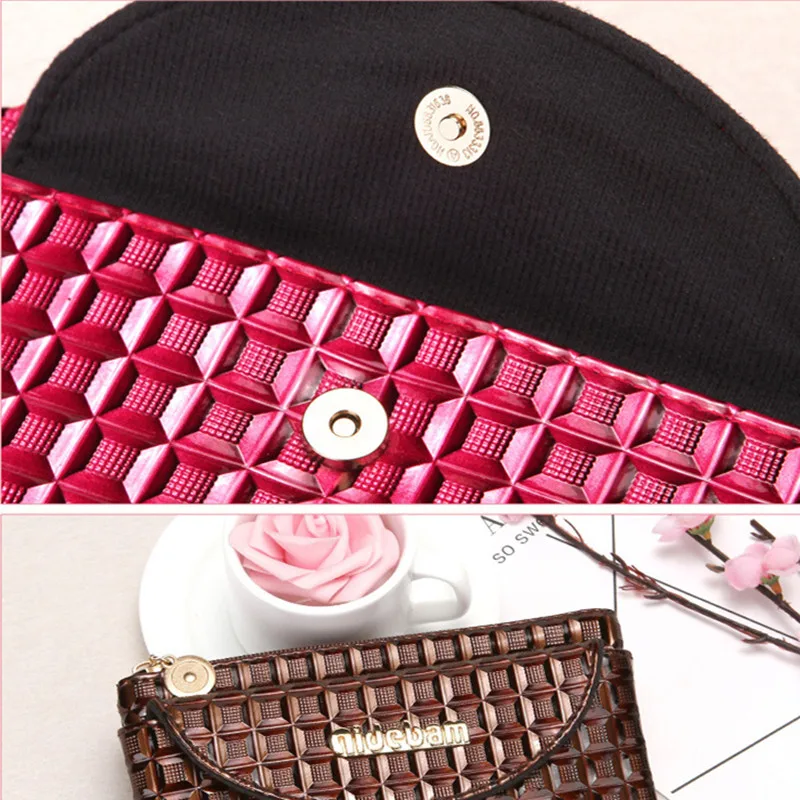 Moterų sankabos krepšys naujų korėjos versija laukinių vieno peties telefono krepšys, piniginė mados 