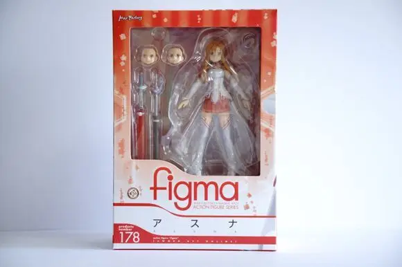 Anime Kardas Meno Internete S. A. O Yuuki Asuna Figma 178 PVC figūrėlių Kolekcija Modelis Vaikams, Žaislai, Lėlės 15cm