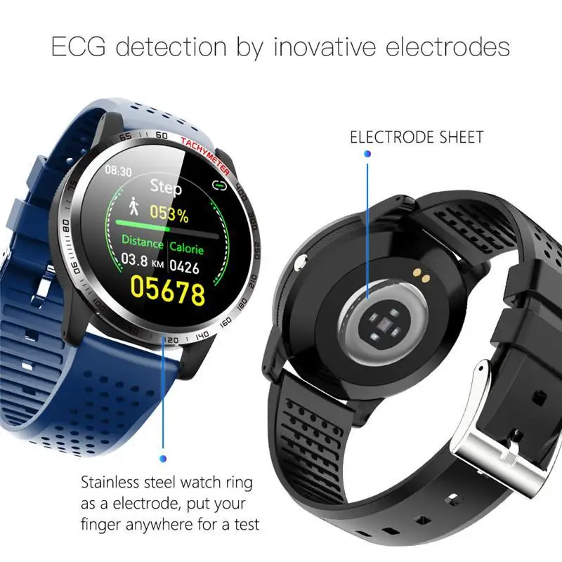 W3 Smart Watch Vyrų IP68 Vandeniui Reloj SmartWatch Su EKG PPG Kraujo Spaudimą, Širdies ritmą Sporto Treniruoklių laikrodžiai