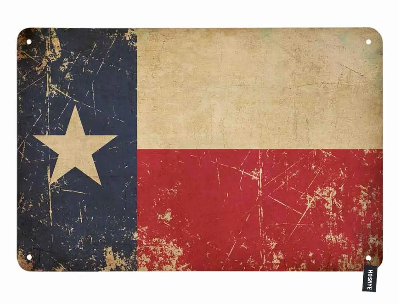 Texas Vėliavos Alavo Pasirašyti Teksaso valstijoje Vėliavas ant Nešvarių Fone Derliaus Metalo Alavo Ženklai Vyrams, Moterims, Sienos Meno Dekoro